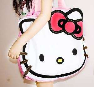 Huge Hello Kitty Travel Shoulder Tote Hand bag purse  