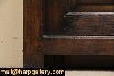 English Carved Oak Sideboard or Buffet  