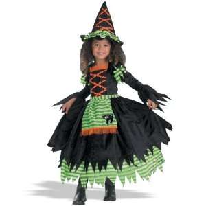   Inc Story Book Witch Toddler Costume / Black/Green   Size Toddler (2T