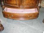 Chestnut Rococo Armoire Wardrobe  