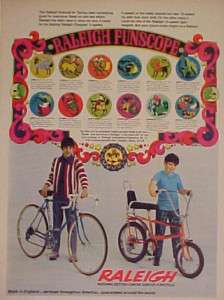 BIKE AD1971 Raleigh Chopper 3~Speed Boys Bicycles~ZODIAC  