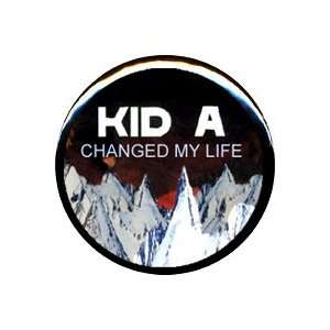  1 Radiohead Kid A Changed My Life Button/Pin 