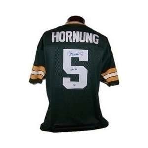  Paul Hornung Autographed Uniform   Throwback HOF Sports 