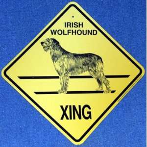 Irish Wolfhound Xing Sign