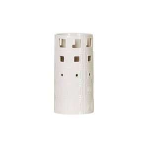  Accessories   Candle Sleeve   White Squares