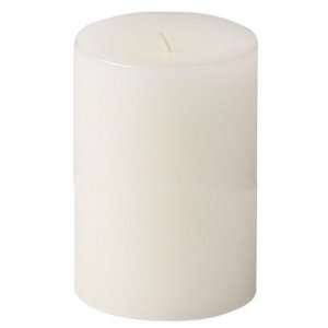 Faroy Smooth Pillar Candle, 3x4 inches, Amaretto, 1 Count 