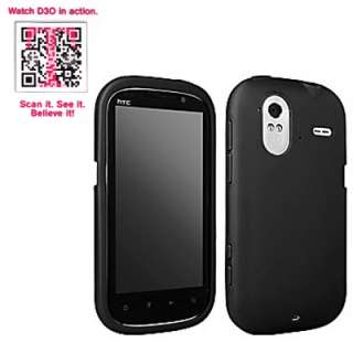 Mobile OEM D3O Protection Gel Skin Case For HTC Amaze 4G + Car Home 