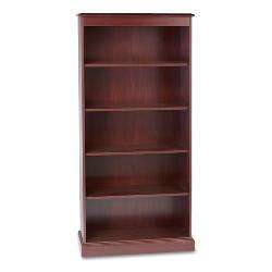 HON 94000 Series Mahogany 5 shelf Wood Bookcase  