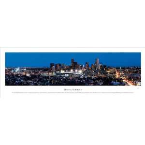  Denver, Colorado Unframed Panoramic Photograph Wall 
