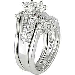 14k Gold 3/4ct TDW Diamond Bridal Rings Set (H J, I1 I2)   