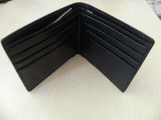 NWT Armani Exchange AX Mens Leather Bifold Wallet  