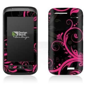  Design Skins for HTC 7 Mozart   Black Curls Design Folie Electronics