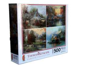 Thomas Kinkade Classic Collection 500 Pc Puzzle Each  
