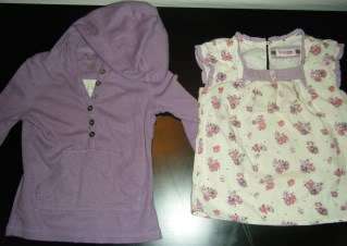   Lot Toddler Girl 4T Spring Summer Shirts Shorts Childrens Place EUC