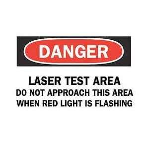 Danger Radiation Sign,10 X 14in,eng,text   BRADY  