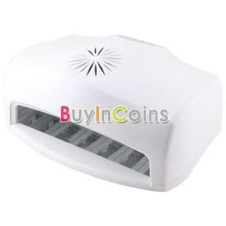 54W 110V UV Gel Curing Lamp Manicure Nail Art Dryer Timer Adjustable 6 
