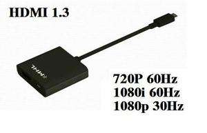   to MHL HDMI Adapter Cable 1080p for HTC Flyer EVO 3D View Tablet G14