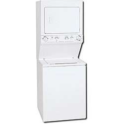 Frigidaire White Stacked Washer/ Dryer Combo  