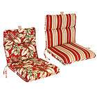 Outdoor Patio Furniture Chair Cushions Reversible Deep Seating 
