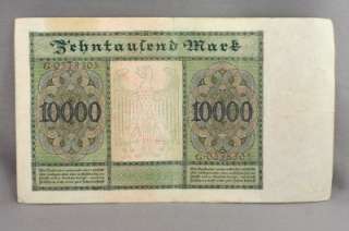 Vintage Lot 4 Large Bank Notes Austria Hungary Germany  