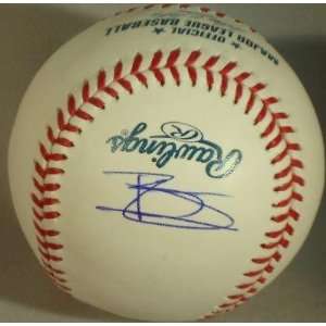     OML *NY * W COA 2B   Autographed Baseballs
