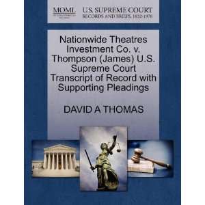  Nationwide Theatres Investment Co. v. Thompson (James) U.S 