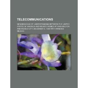  Telecommunications Memorandum of Understanding between 