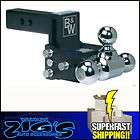Tow & Stow Receiver Hitch Tri Ball Model 8 W/ 5 Drop