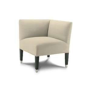   Home Abbott Corner Chair, Savannah Canvas, Cream