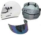 SNELL SA 2010 karting racing helmet with iridium visor