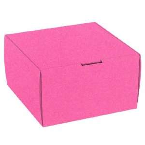  Favor Box   Metallic Stardream Azalea Hot Pink (10 Pack 