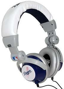 iHip MLB Officially Licensed DJ Style Headphones   Los Angeles Dodgers 