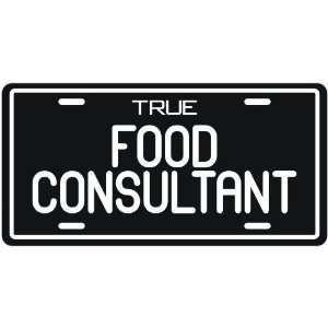 New  True Food Consultant  License Plate Occupations  