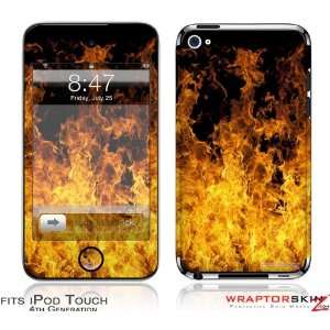  iPod Touch 4G Skin   Open Fire by WraptorSkinz Everything 