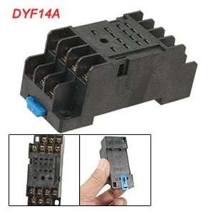  DYF14A 14 Pin Din Rail Mount Base for MY4NJ HH54P Relay 