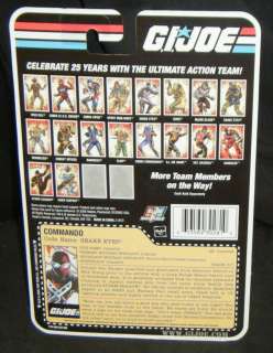 JOE Snake Eyes Commando   25th Anniversary   MOC  