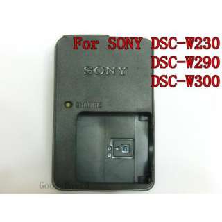 Sony DSC W230 DSC W290 DSC W300 Battery Charger BC CSGE  