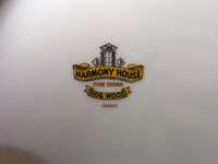 Harmony House DOGWOOD Platinum Oval Vegetable Bowl 1959  
