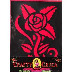 Crafty Chica Reusable Stencil Arts, Crafts & Sewing