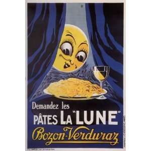  Pates La Lune Advertising Poster