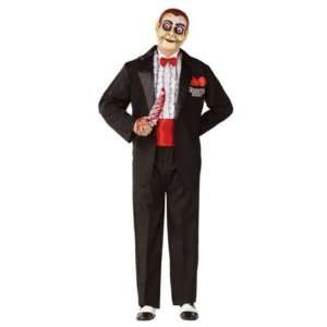  Ventriloquist Demented Dummy Halloween Fancy Dress Costume 