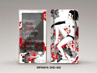   Protective Decal Sticker Skin Cover For ZUNE HD 32GB 16GB Case HOT