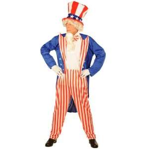 Lets Party By Forum Novelties Inc Uncle Sam Adult Costume / Red   Size 