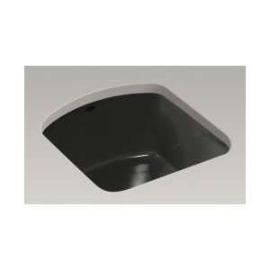 Kohler K 5848 2U FP Caviar Napa Single Basin Cast Iron Bar Sink from 