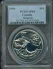 1971 PCGS SP67 Canada British Columbia Silver Dollar  