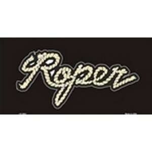  Roper LICENSE PLATE plates tag tags auto vehicle car front 