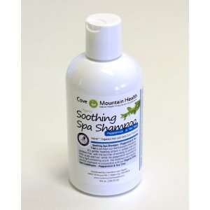  Organic Soothing Spa Shampoo   Peppermint & Tea Tree 