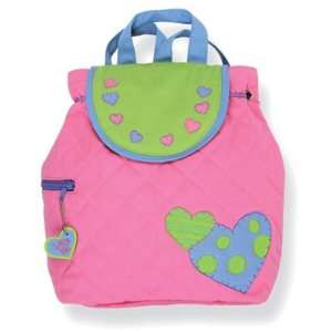  Stephen Joseph NEW Hearts Quilted Backpack Toys & Games
