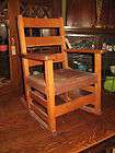 Charles Stickley & Brandt Rocker Chair Mission Oak Arts Crafts circa 