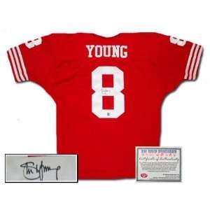  Steve Young Autographed Authentic Style San Francisco 